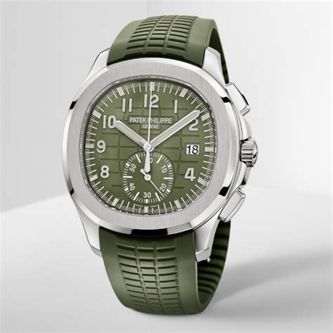 Patek Philippe Aquanaut Khaki Green Mens Watch 